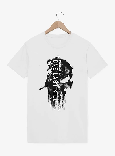 Marvel Punisher Skull By His Side T-Shirt