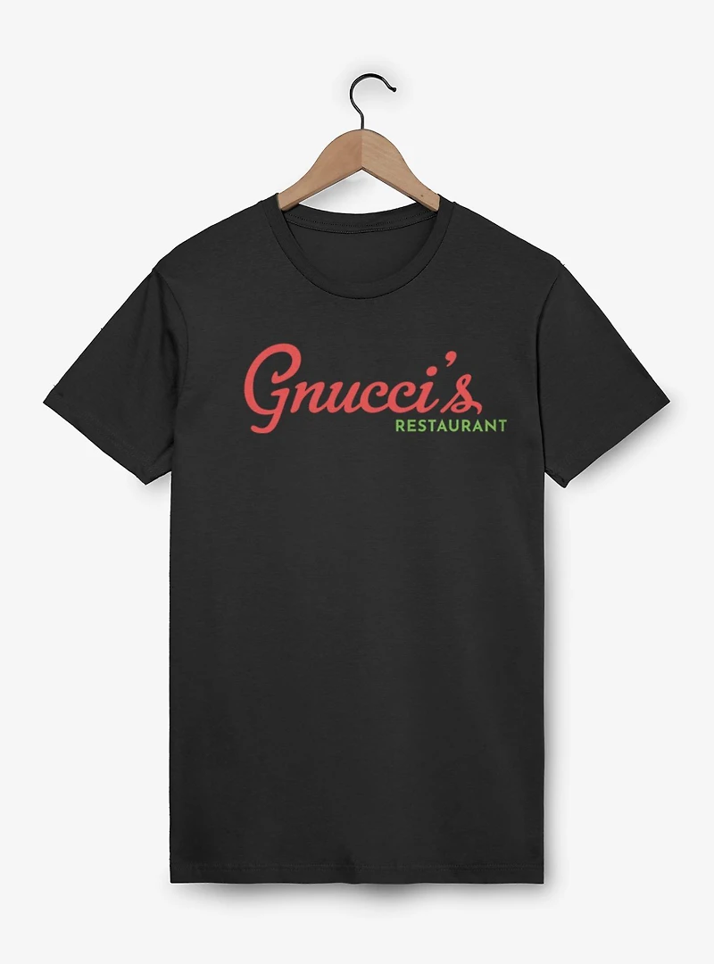 Marvel Punisher Gnuccis Restaurant Logo T-Shirt