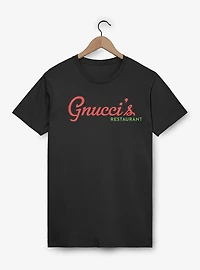 Marvel Punisher Gnuccis Restaurant Logo T-Shirt