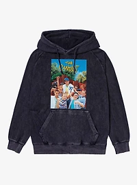 The Sandlot Classic Movie Poster Mens Mineral Wash Hoodie