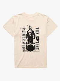 Marvel Punisher Frank Stands Tall Mineral Wash T-Shirt