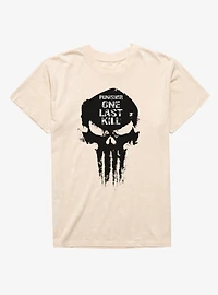 Marvel Punisher Dark Skull Mineral Wash T-Shirt