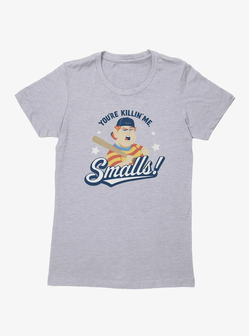 The Sandlot Killin Me Smalls Cartoon Batter Womens T-Shirt