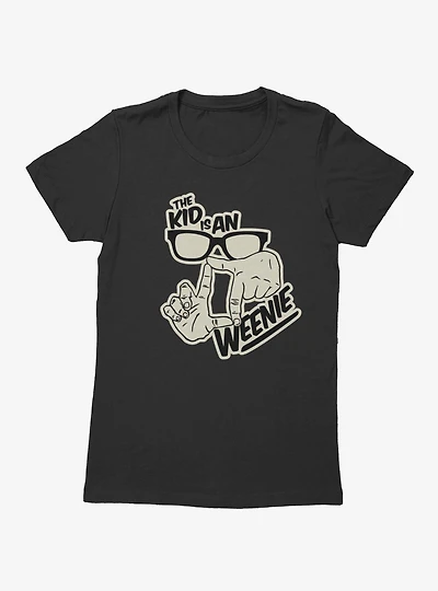 The Sandlot Kid Is An L7 Weenie Hand Signs Womens T-Shirt
