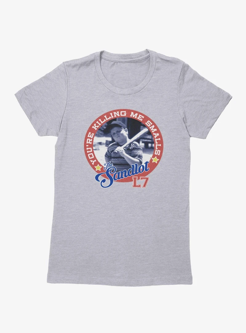 The Sandlot Killin Me Smalls Circle Photo Womens T-Shirt