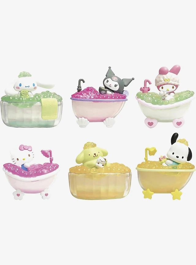 Bandai Namco Sanrio Tokimelz BOX! Bubble Bathtime Blind Box Figure