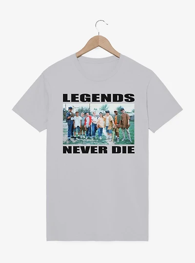 The Sandlot Legends Never Dies Team Photo Mens T-Shirt