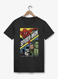 Marvel Spider-Man Brand New Day Vs Tarantula Boomerang Scorpion Hulk T-Shirt
