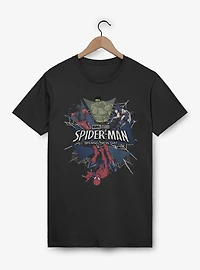 Marvel Spider-Man Brand New Day Web Of Enemies Tarantula Boomerang Hulk T-Shirt