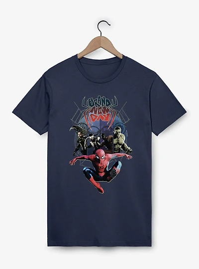 Marvel Spider-Man Brand New Day World Of Villans Chase T-Shirt