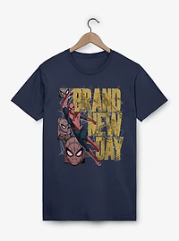 Marvel Spider-Man Brand New Day Swinging Panel T-Shirt