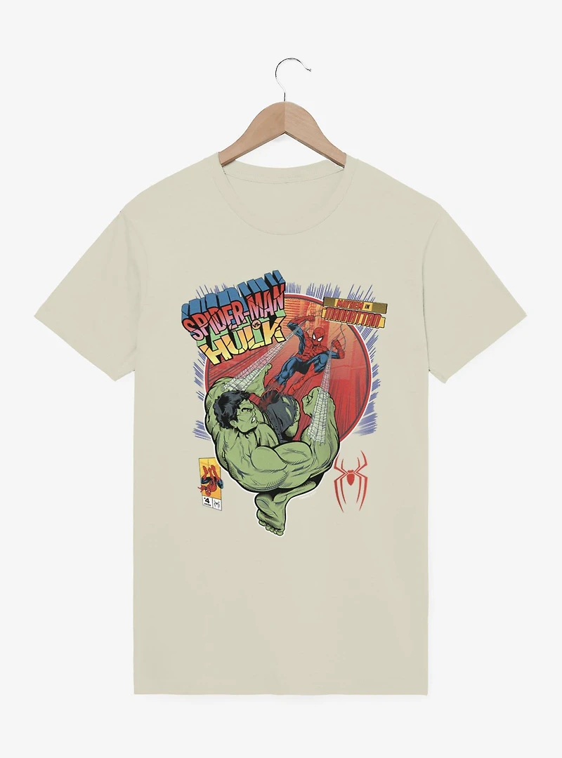 Marvel Spider-Man Brand New Day Mayhem Manhattan Slingshot Kick T-Shirt
