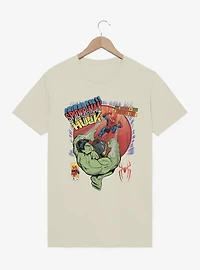 Marvel Spider-Man Brand New Day Mayhem Manhattan Slingshot Kick T-Shirt