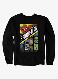 Marvel Spider-Man Brand New Day Vs Tarantula Boomerang Scorpion Hulk Sweatshirt