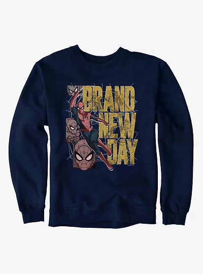 Marvel Spider-Man Brand New Day Swinging Panel Sweatshirt