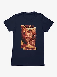 Marvel Spider-Man Brand New Day Stare Down On City Overlook Womens T-Shirt
