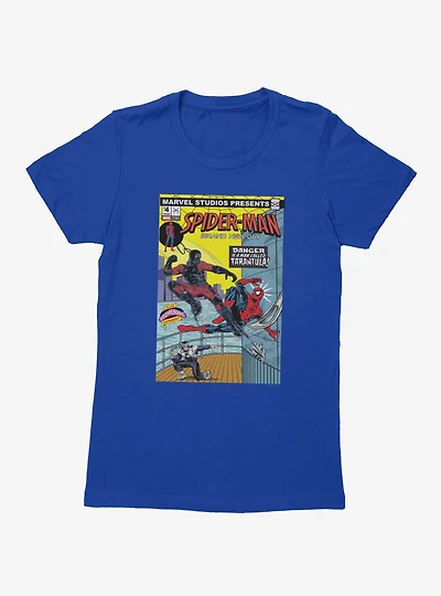 Marvel Spider-Man Brand New Day Danger A Man Called Tarantula Comic Cover Womens T-Shirt