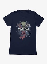 Marvel Spider-Man Brand New Day Web Of Enemies Tarantula Boomerang Hulk Womens T-Shirt