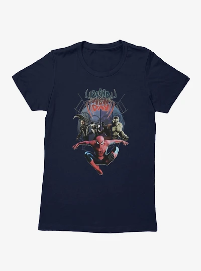 Marvel Spider-Man Brand New Day World Of Villans Chase Womens T-Shirt