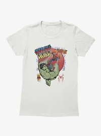 Marvel Spider-Man Brand New Day Mayhem Manhattan Slingshot Kick Womens T-Shirt