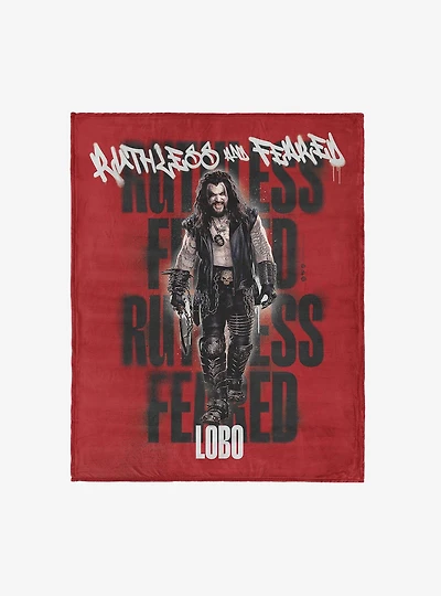 DC Comics Supergirl Ruthless and Fearless 46x60" Silk Touch Throw Blanket