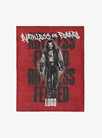 DC Comics Supergirl Ruthless and Fearless 46x60" Silk Touch Throw Blanket