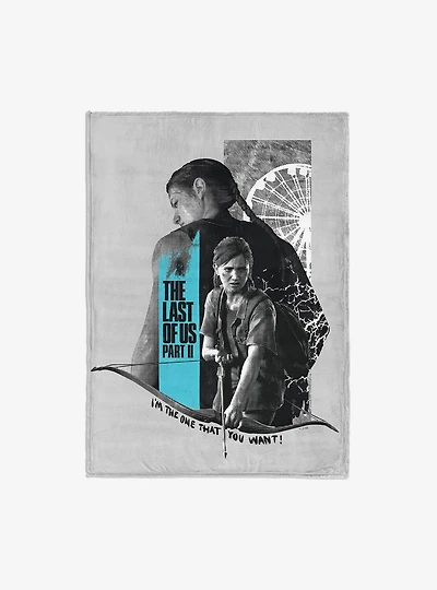 The Last of Us One You Want 60x80" Silk Touch Throw Blanket