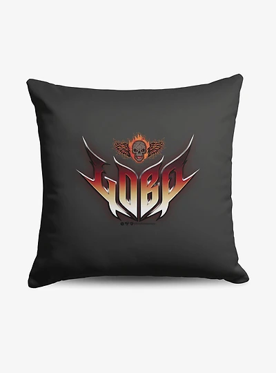 DC Comics Supergirl Lobo Logo Throw Pillow
