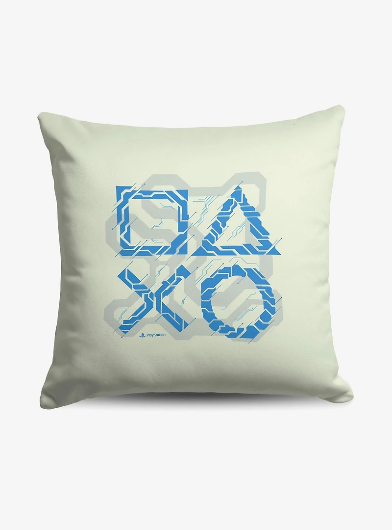 PlayStation Geometric Throw Pillow