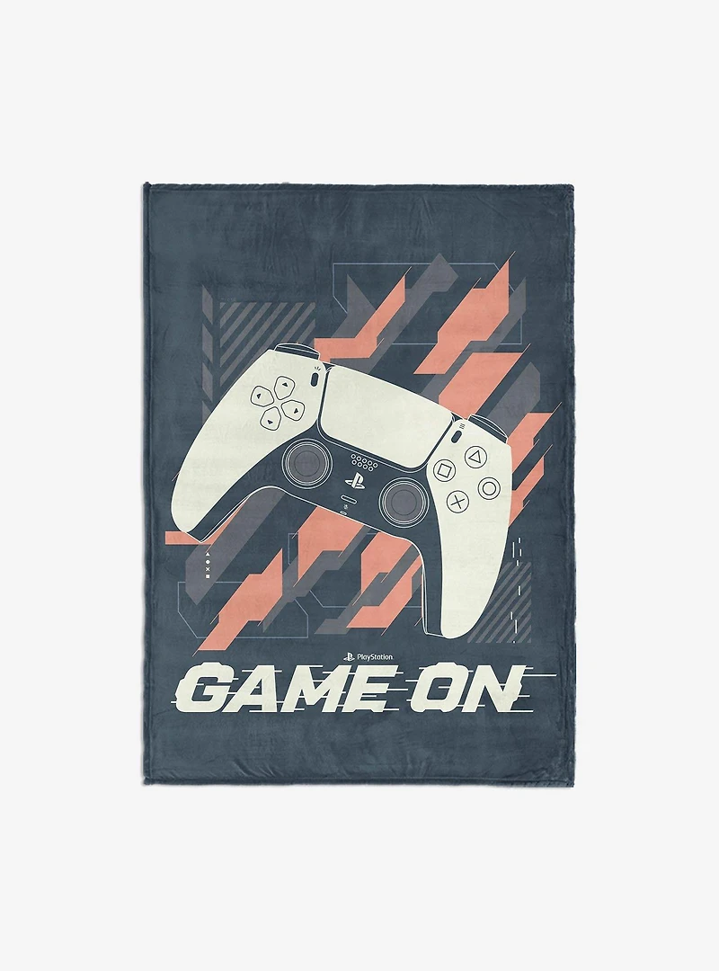 PlayStation Game On 60x80" Silk Touch Throw Blanket