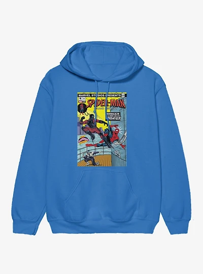 Marvel Spider-Man Brand New Day Danger A Man Called Tarantula Comic Cover Hoodie