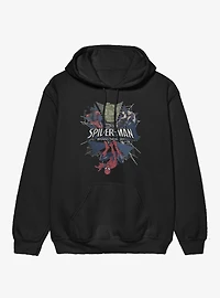 Marvel Spider-Man Brand New Day Web Of Enemies Tarantula Boomerang Hulk Hoodie