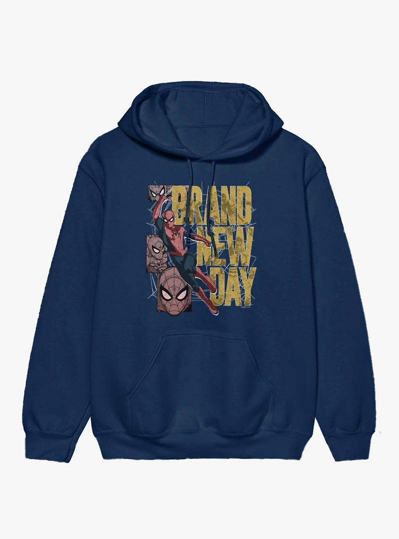 Marvel Spider-Man Brand New Day Swinging Panel Hoodie