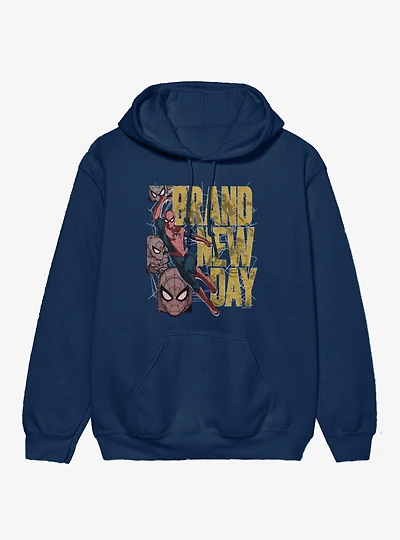 Marvel Spider-Man Brand New Day Swinging Panel Hoodie