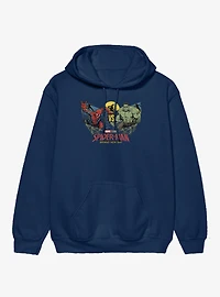 Marvel Spider-Man Brand New Day Vs Hulk Moonlit Fight Hoodie
