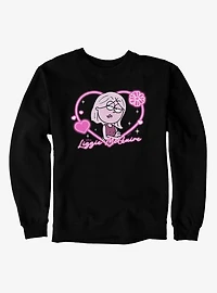 Disney Lizzie McGuire Pink Heart For Sweatshirt