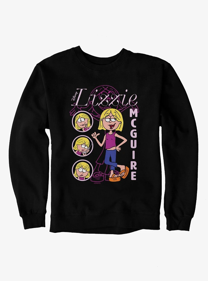 Disney Lizzie McGuire That?s Me Circle Of Emotions Sweatshirt
