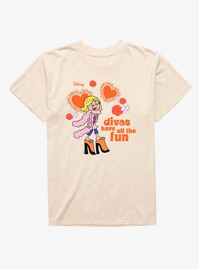 Disney Lizzie McGuire Divas Have All The Fun Mineral Wash T-Shirt