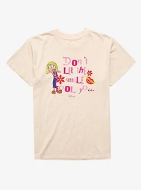 Disney Lizzie McGuire Don't Let The Smile Fool You Mineral Wash T-Shirt