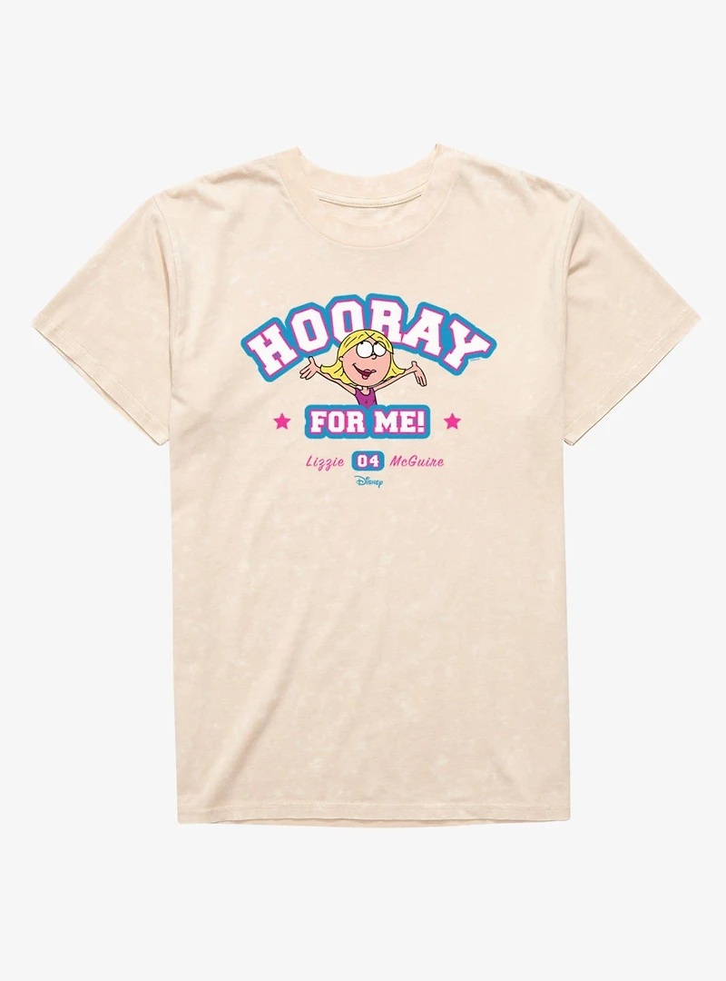 Disney Lizzie McGuire Hooray For Me 04 Cheer Mineral Wash T-Shirt