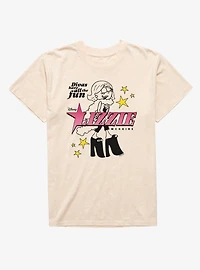 Disney Lizzie McGuire Divas Have Fun Outlined Mineral Wash T-Shirt