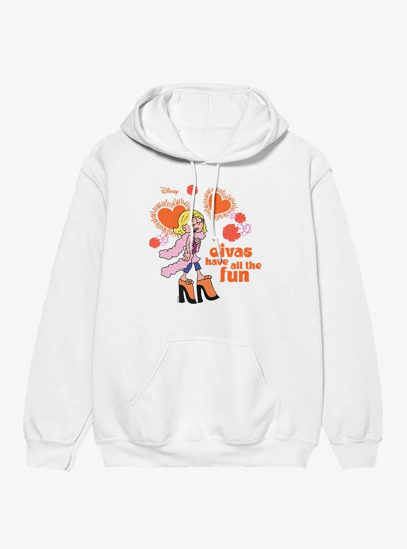Disney Lizzie McGuire Divas Have All The Fun Hoodie