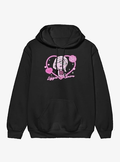 Disney Lizzie McGuire Pink Heart For Hoodie