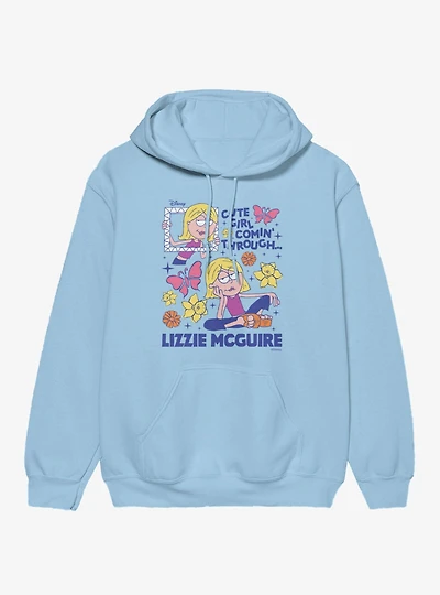 Disney Lizzie McGuire Cute Girl Coming Through Frame Hoodie