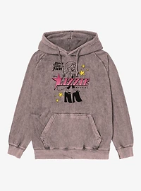 Disney Lizzie McGuire Divas Have Fun Outlined Vintage Mineral Washed Hoodie