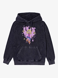 Disney Lizzie McGuire Stars And Heart Jump Vintage Mineral Washed Hoodie