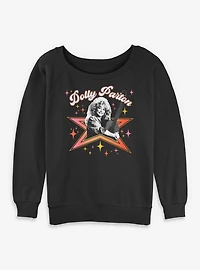 Dolly Parton Star Womens Slouchy Sweatshirt
