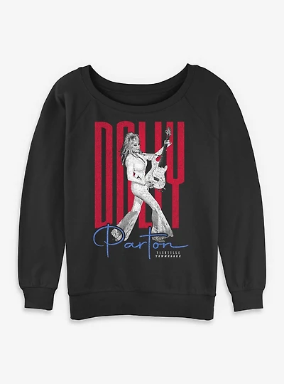 Dolly Parton Live Womens Slouchy Sweatshirt