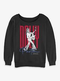 Dolly Parton Live Womens Slouchy Sweatshirt