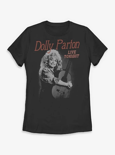 Dolly Parton Live Tonight Womens T-Shirt